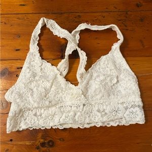 Aerie Lace Criss-Cross Back Bralette